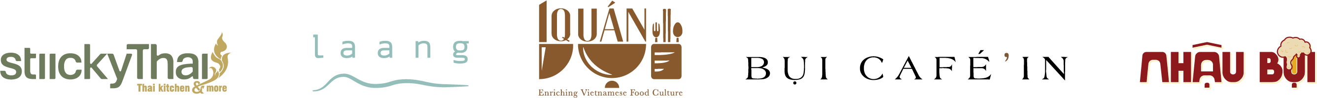 Các Brand Thuộc Quán Bụi Group