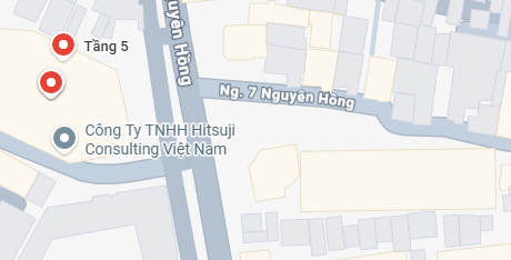 Bản đồ Công Ty TNHH Hitsuji Consulting Việt Nam